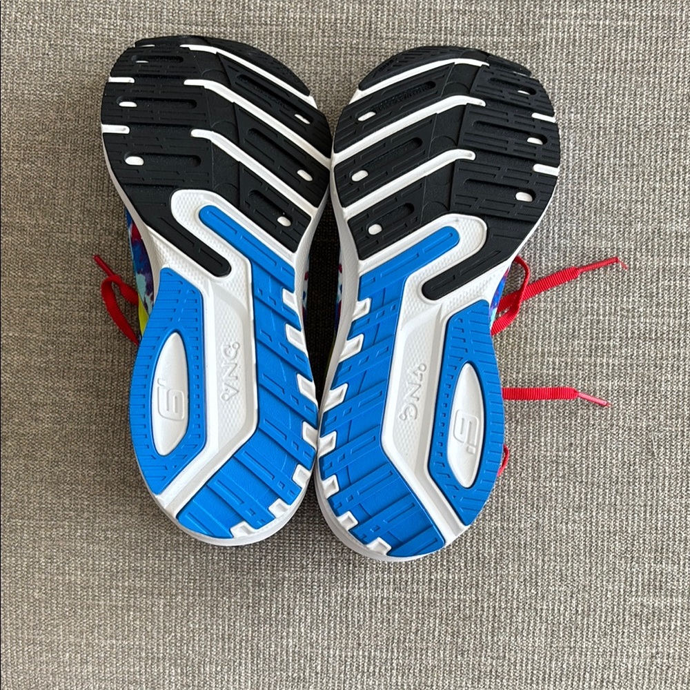 Brooks Women’s Launch 9 Blue and Red Running Shoes Size 8.5 - Picture 3 of 6
